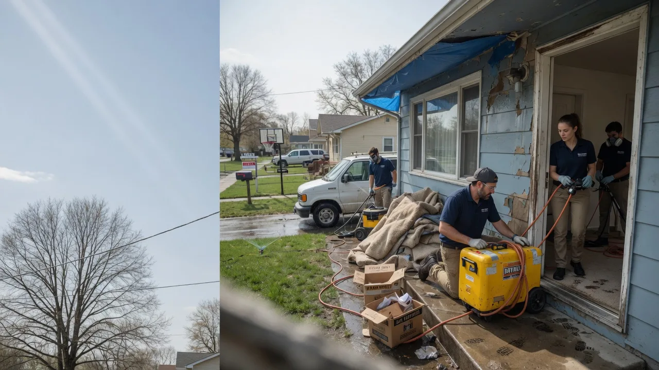 Basement Flood Cleanup in Newton Center, MA near me